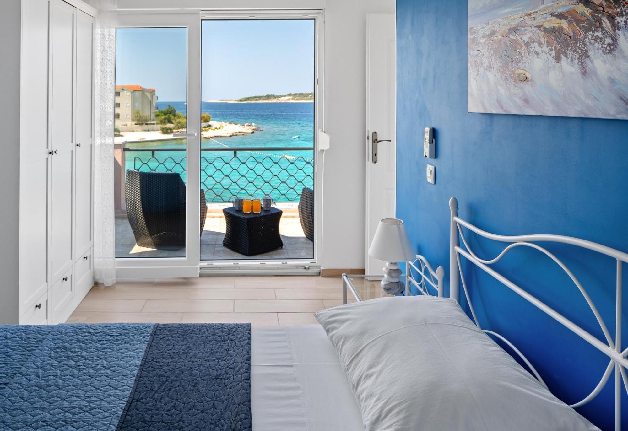 Seaside House For Families With Children Kanica, Rogoznica - 16304 חדר תמונה